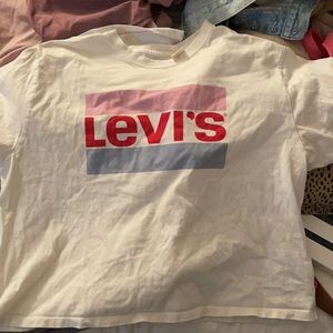 LEVIS crop tee